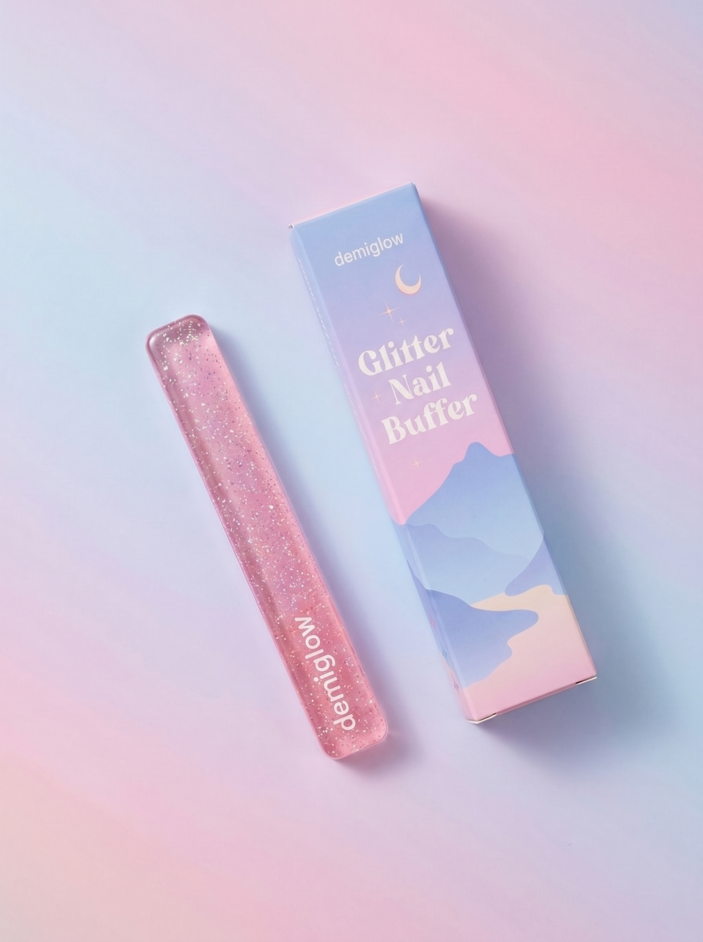 Set Combo (Glitter Nail Buffer + Hydrating Nail Oil)